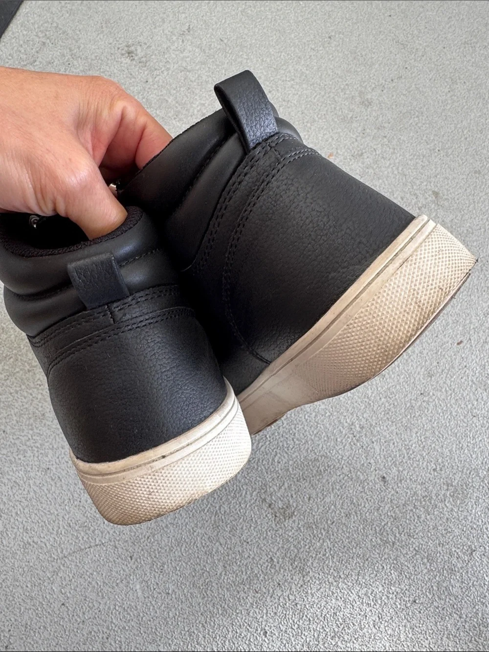 Men's good fellow Black/dark grey boots